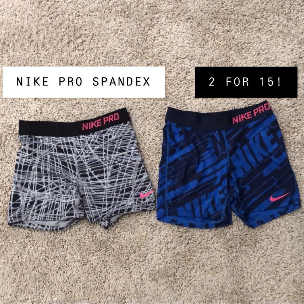 2 NIKE PRO SPANDEX